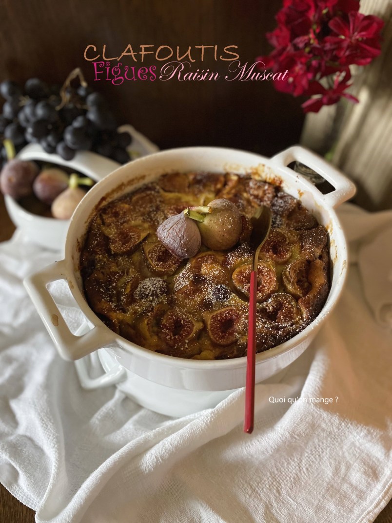 Clafoutis mi-figue mi-raisin