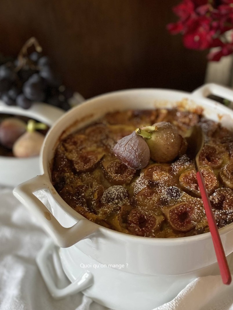 Clafoutis mi-figue mi-raisin