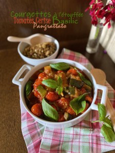 Courgettes Ă l’Ă©touffĂ©e et pangrattato ~ recette de Yotam Ottolenghi
