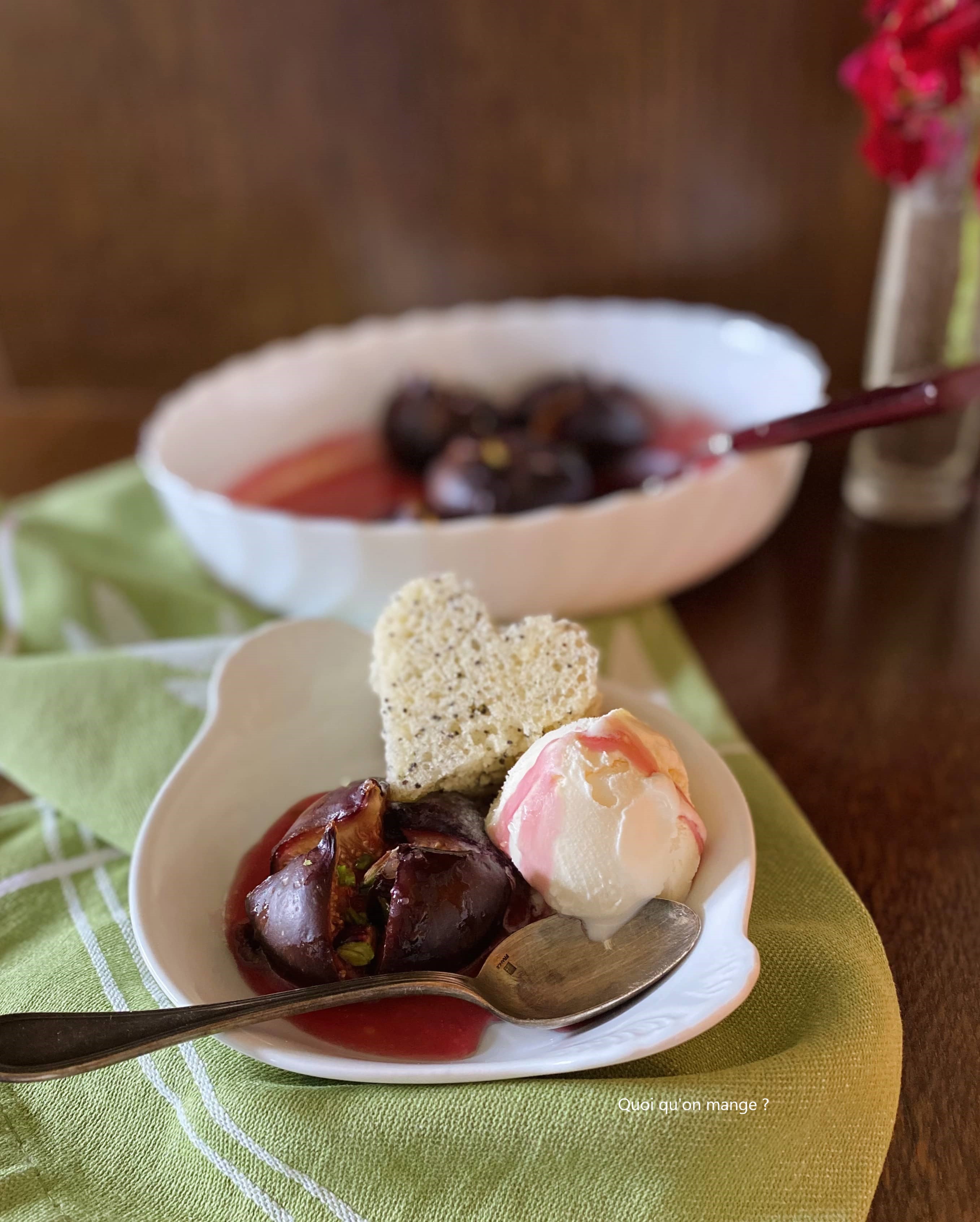 Figues Fraîches Rôties au four