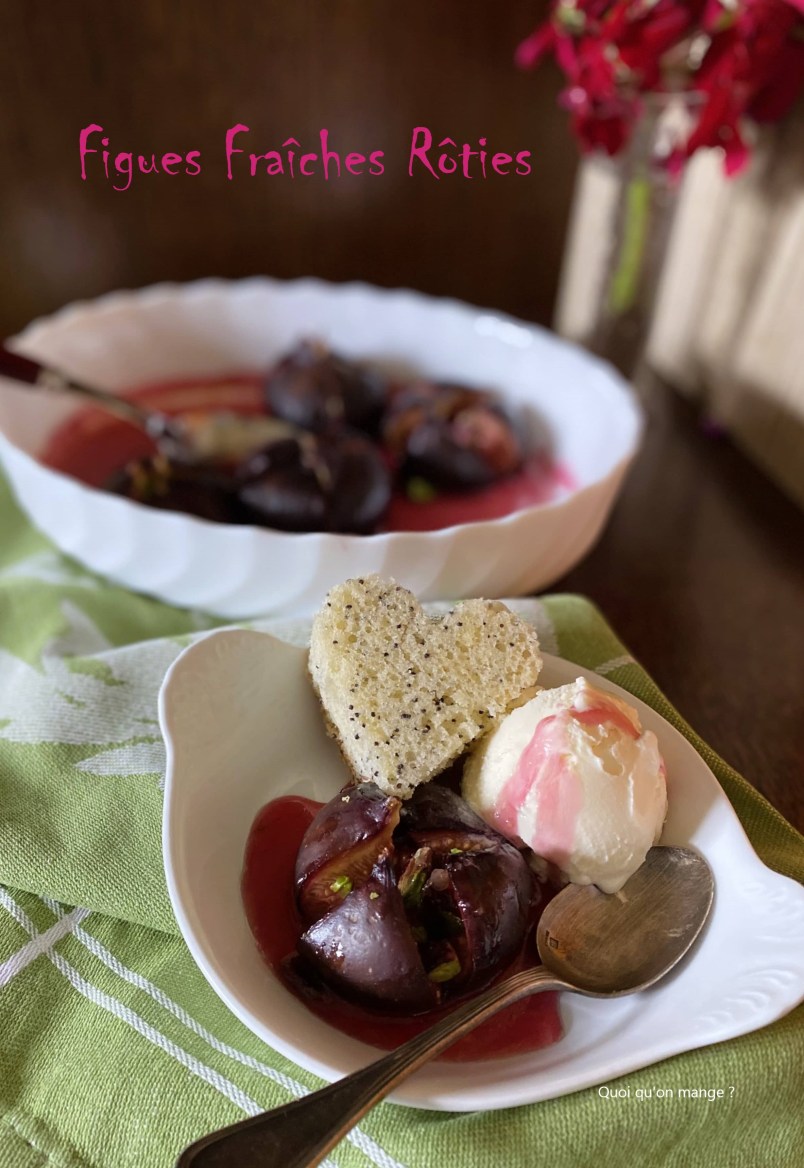 Figues Fraîches Rôties au four