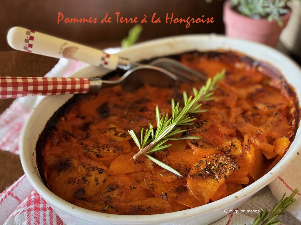 Gratin de pommes de terre à la&nbsp;hongroise