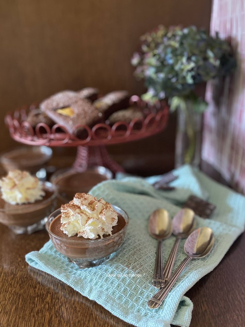 Crème Chocolat Le Pot de Sonia Rykiel et son financier de l'automne