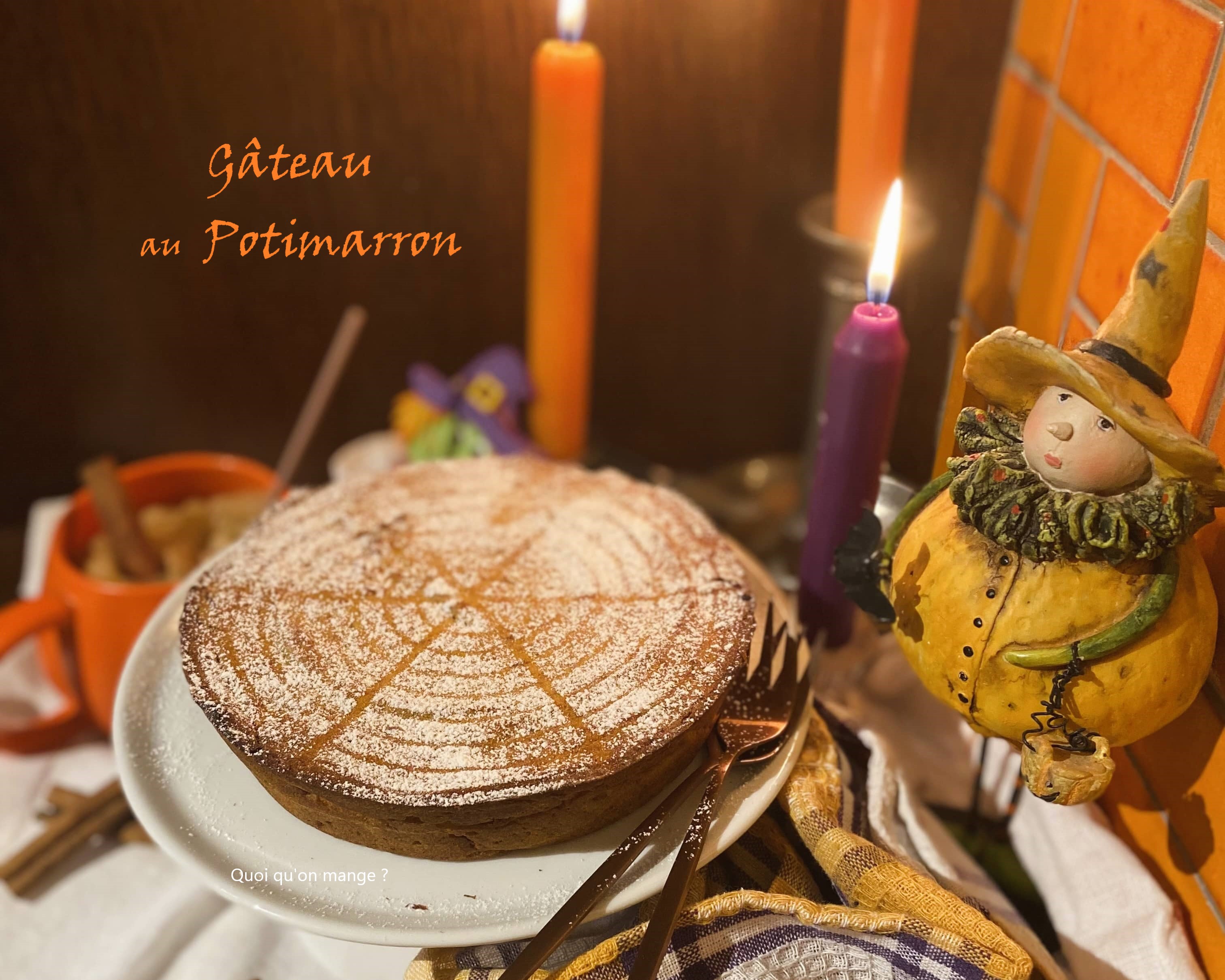 Halloween – Un bon gâteau au&nbsp;potimarron