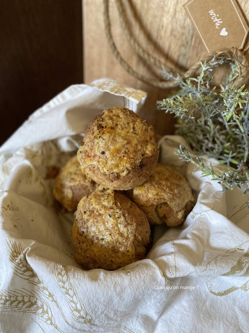 Petits Pains au Cheddar et Zaatar