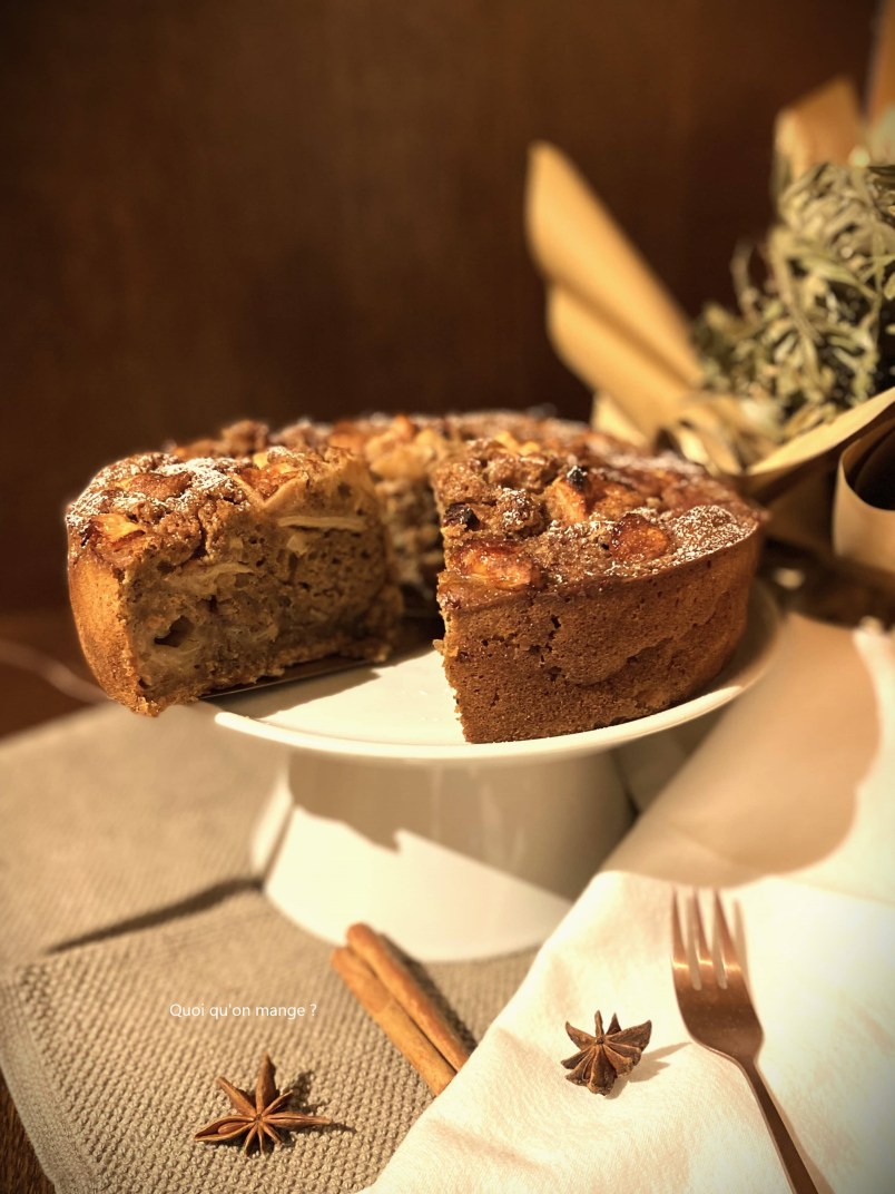 Gâteau Pommes & Cannelle de Cyril Lignac