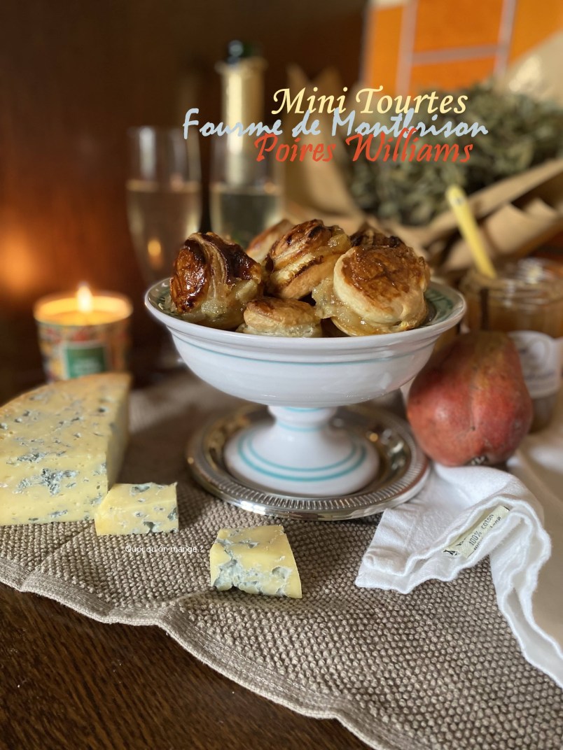 Mini Tourtes Fourme de Montbrison & Poires