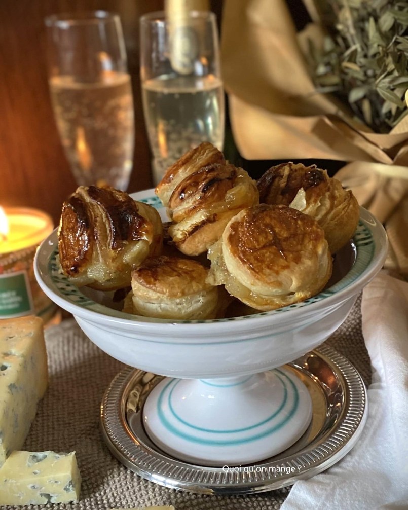 Mini Tourtes Fourme de Montbrison et Poire William