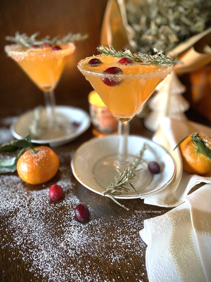 Vin pétillant façon mimosa