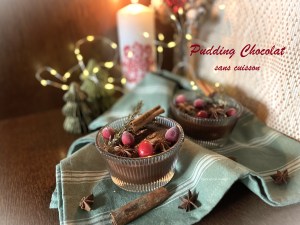 Pudding sans cuisson au&nbsp;chocolat