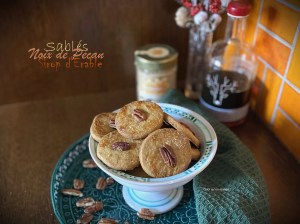 Sablés aux noix de Pécan et sirop&nbsp;d&rsquo;érable