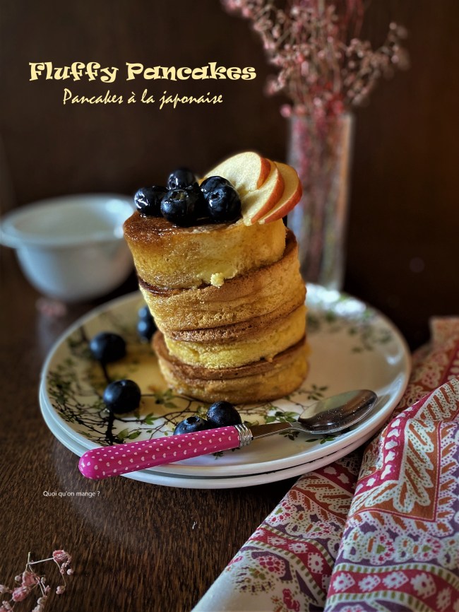 Fluffy Pancakes, pancakes à la japonaise