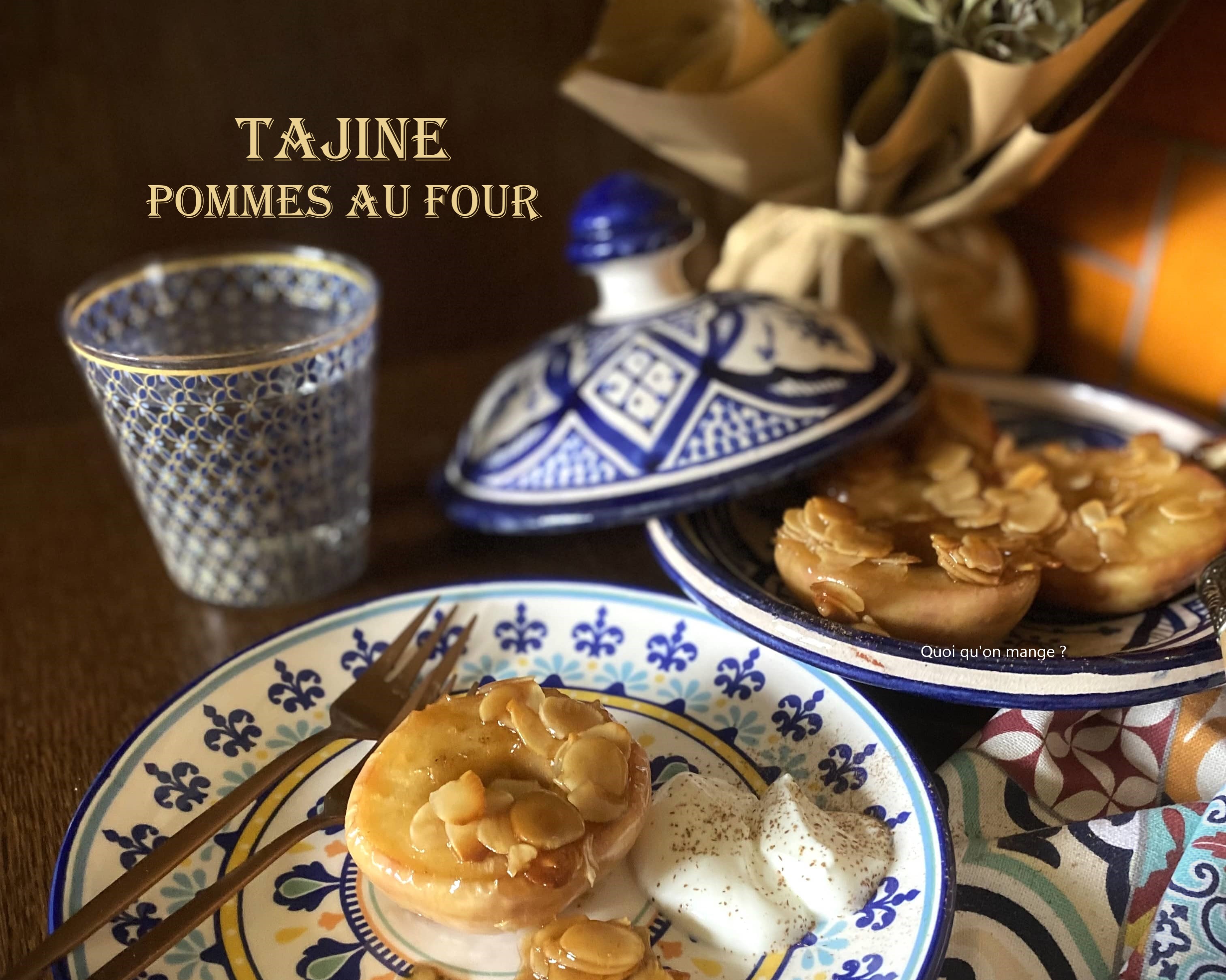 Tajine de pommes au&nbsp;four