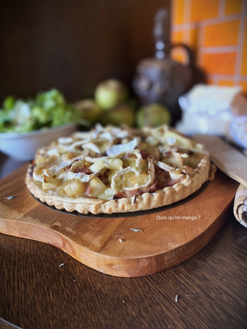 Tarte aux Pommes & au Camembert