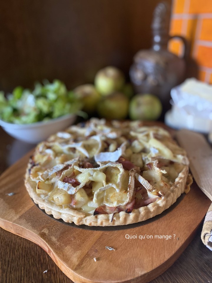 Tarte aux Pommes & au Camembert