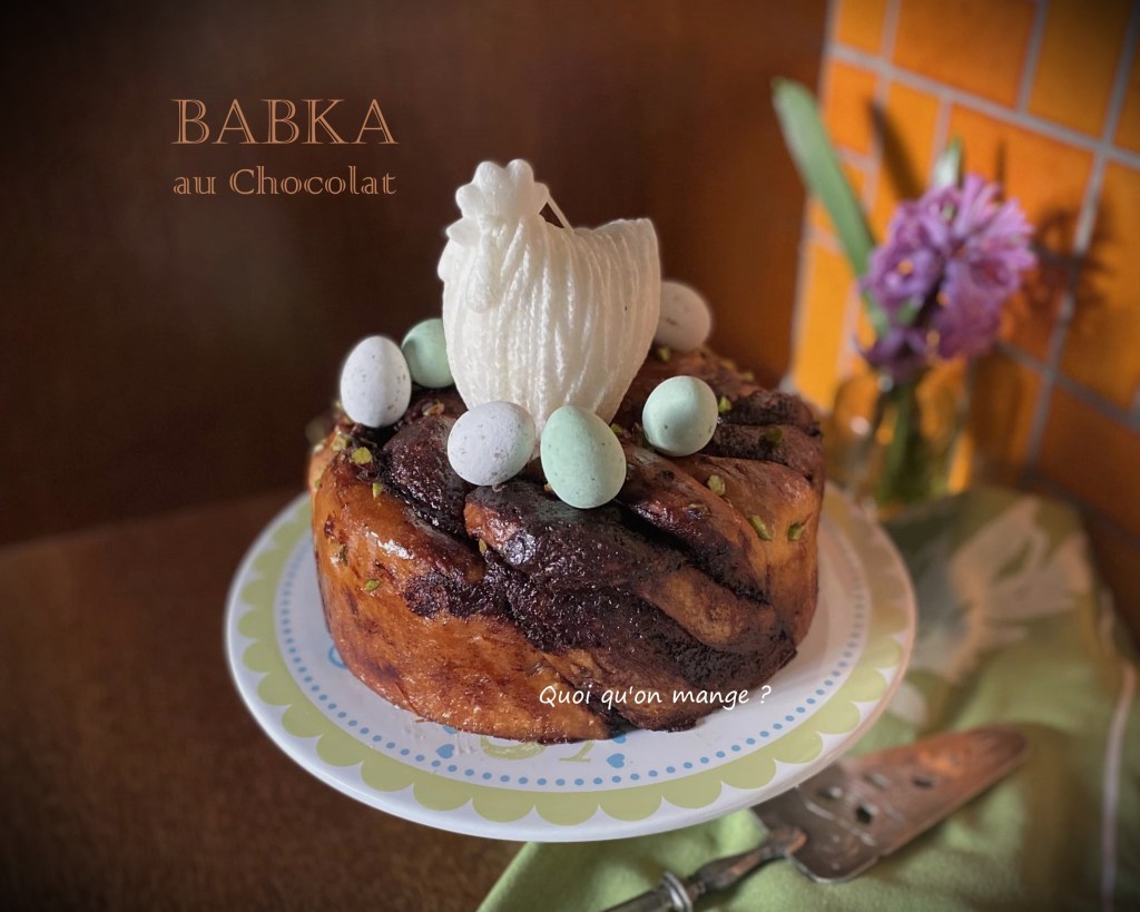 Babka inspirée du Krantz au chocolat de Yotam&nbsp;Ottolenghi