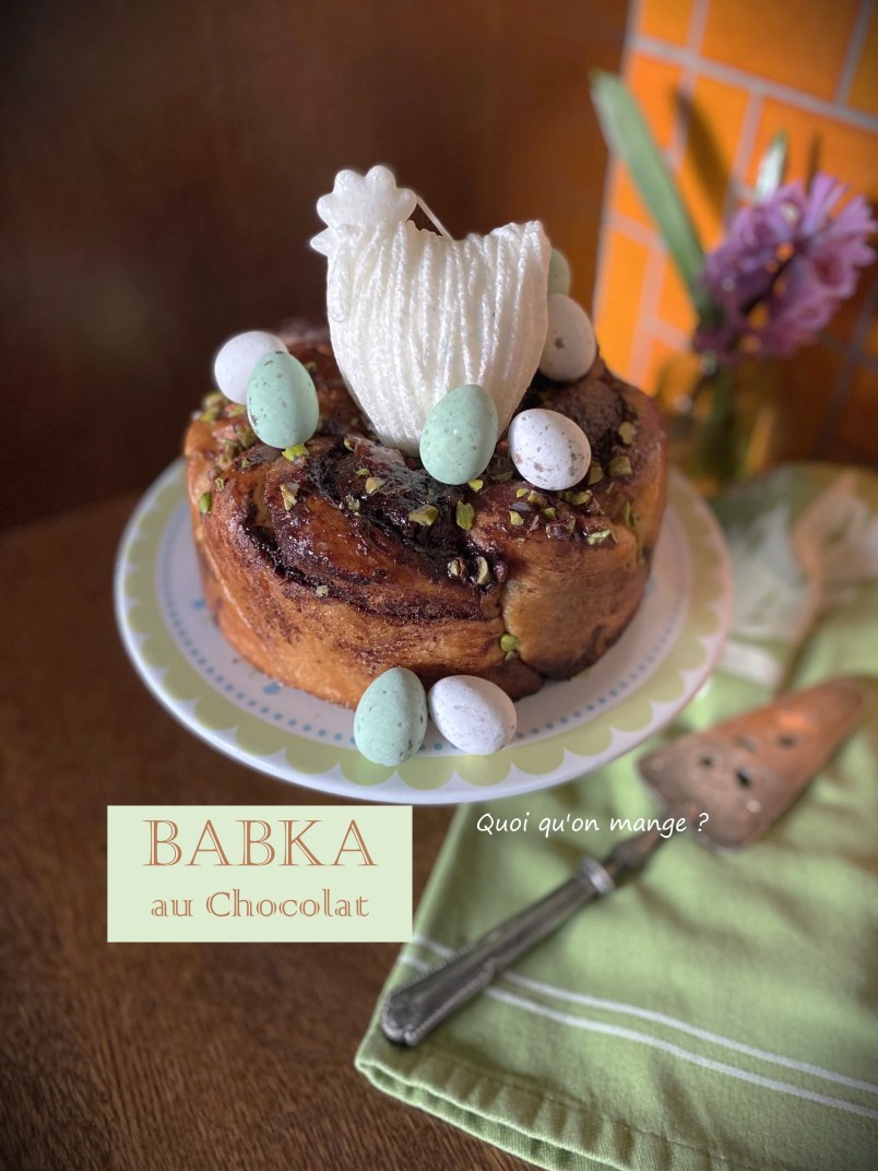 Babka au Chocolat de Yotam Ottolenghi