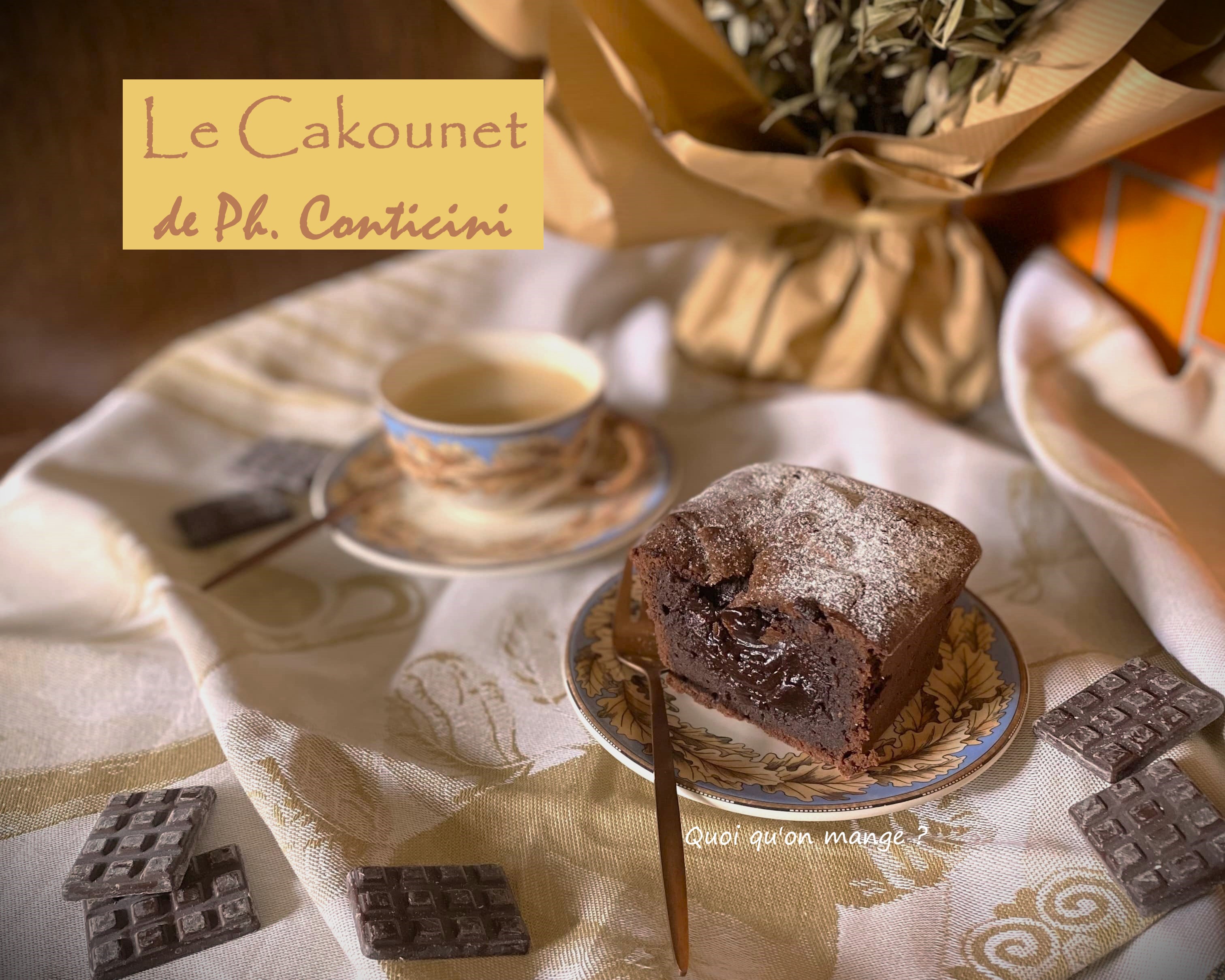 Le Cakounet de Philippe&nbsp;Conticini