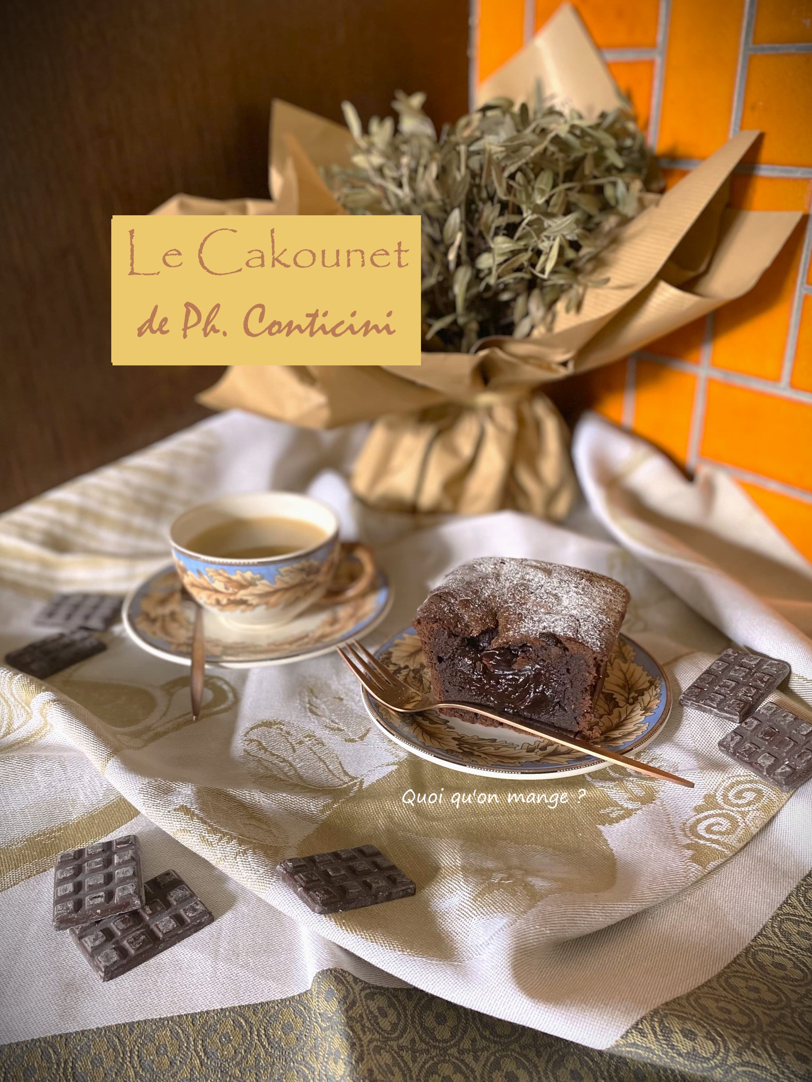Le Cakounet de Philippe Conticini