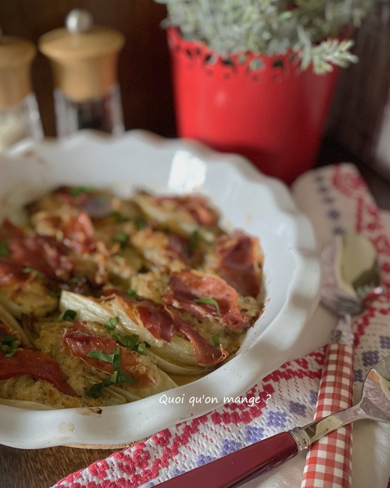 Endives gratinées et jambon de Serrano de Yotam Ottolenghi