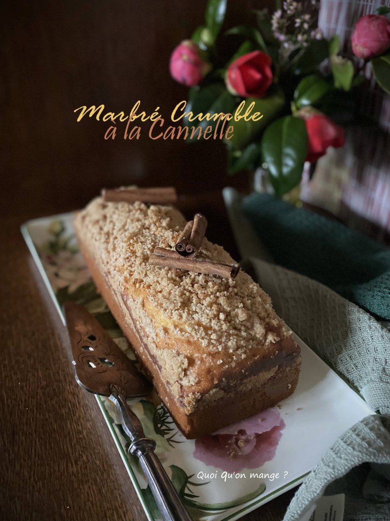 Marbré Crumble à la Cannelle