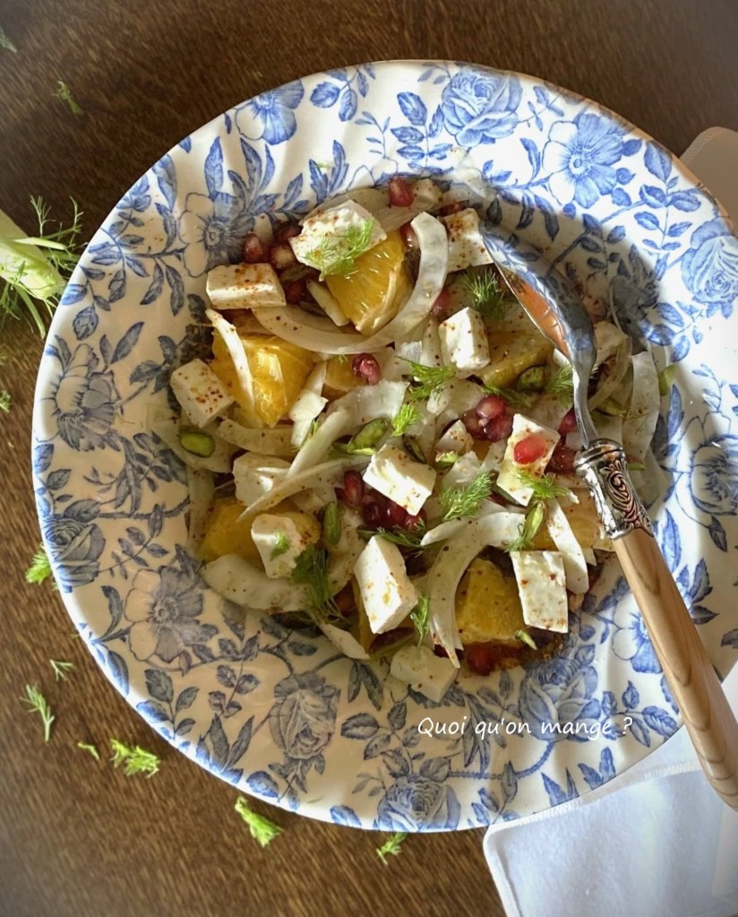 Salade de Fenouil, Orange, Feta de Sabrina Ghayour