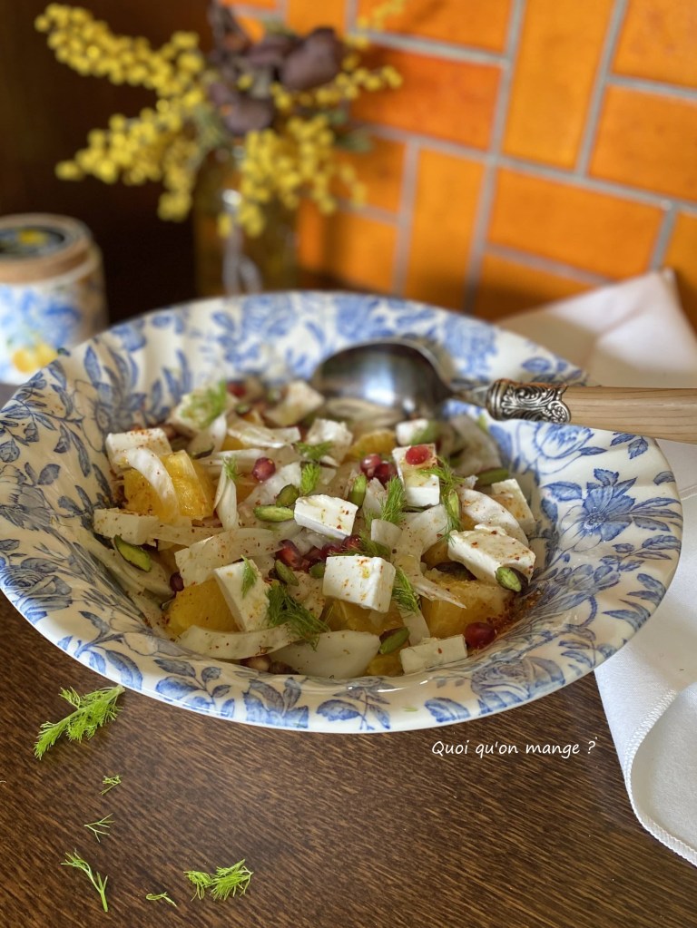 Salade de Fenouil, Orange, Feta de Sabrina Ghayour