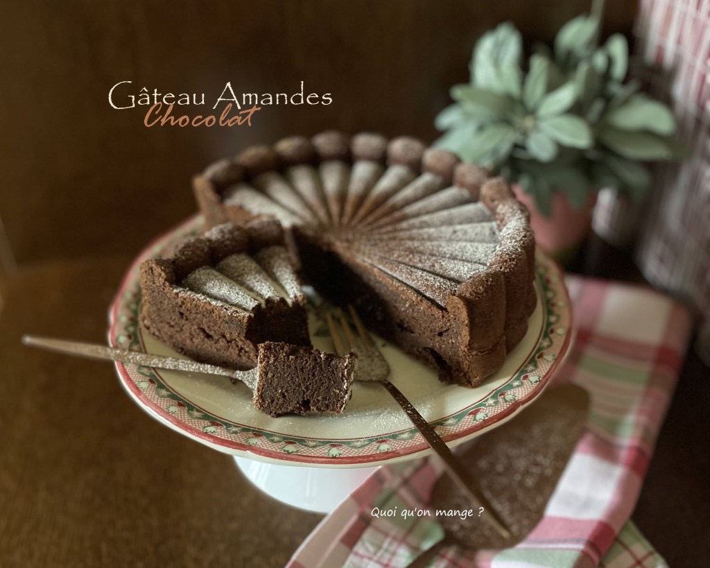 Gâteau amandes et&nbsp;chocolat