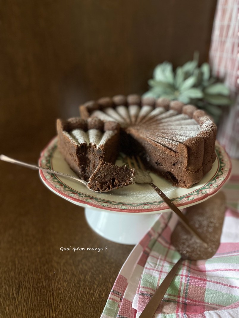 Gâteau amandes et Chocolat