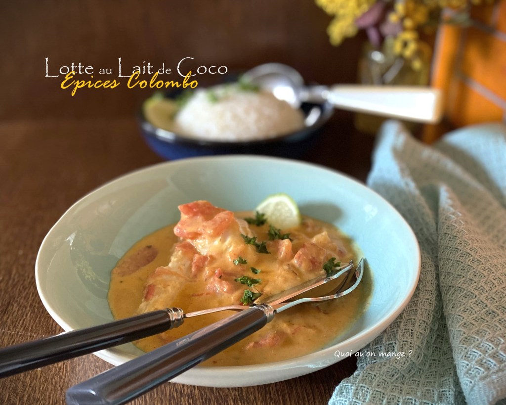 Queue de lotte au lait de coco – Epices&nbsp;Colombo
