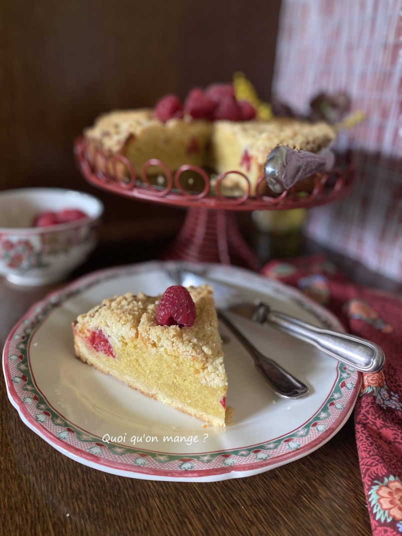 Tarte Frangipane aux Framboises Fraîches