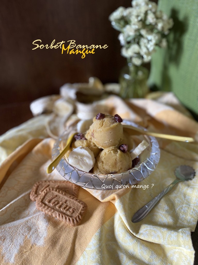 Sorbet Banane & Mangue
