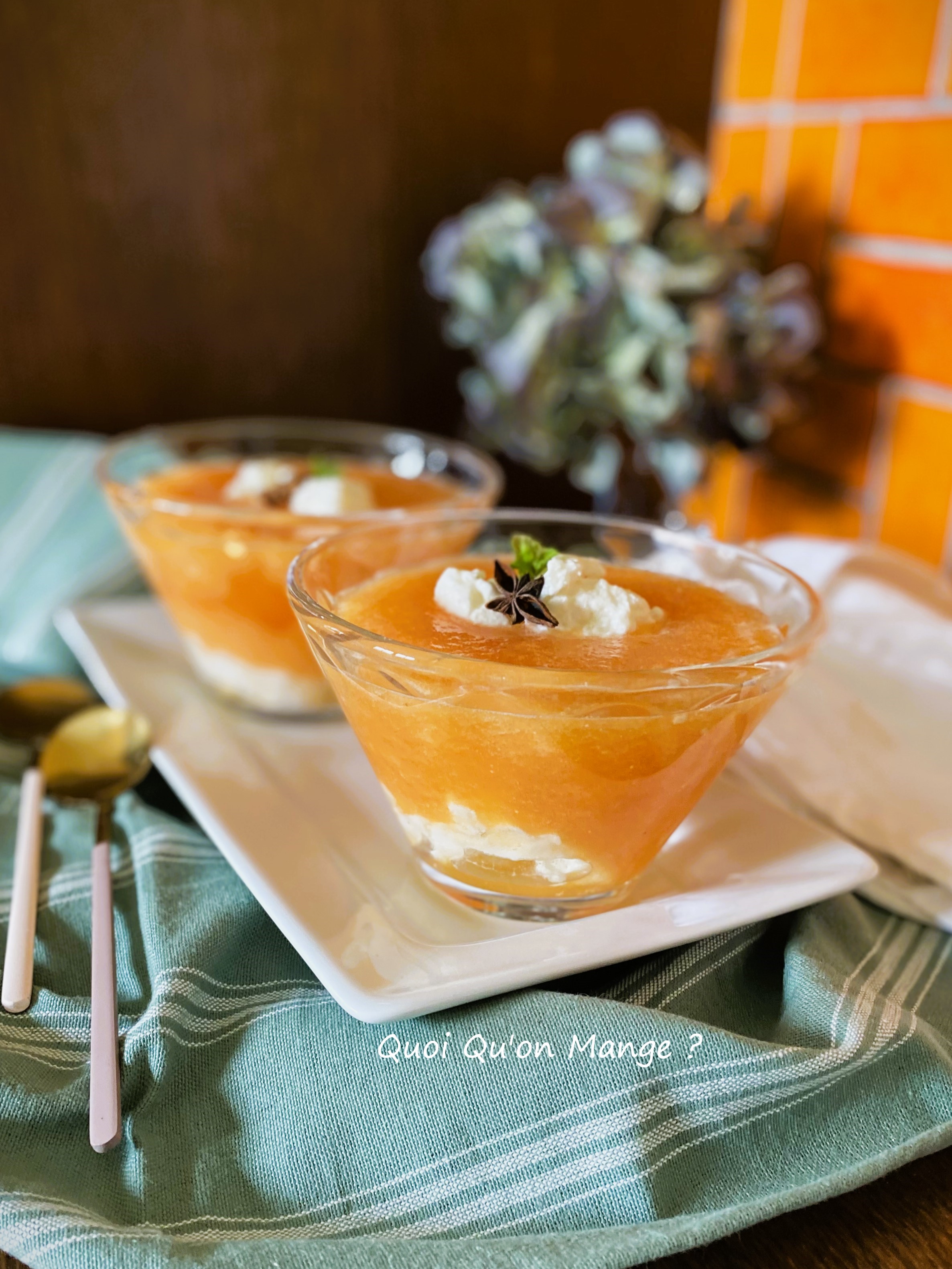 Soupe de Melon, Crémeux de Feta