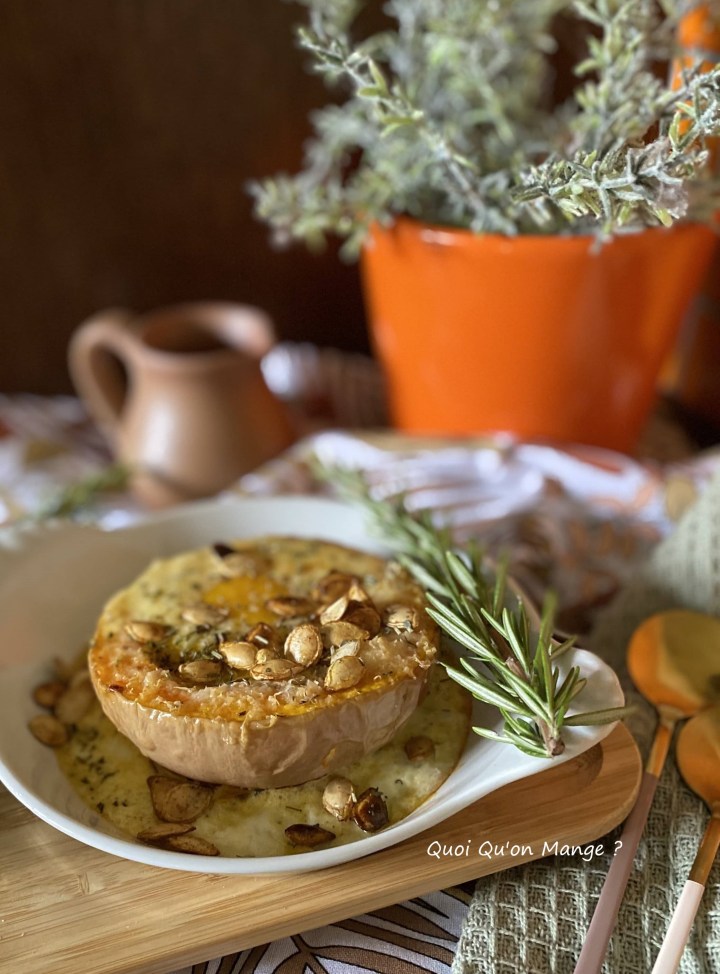 Nid de Butternut pour Œuf Cocotte