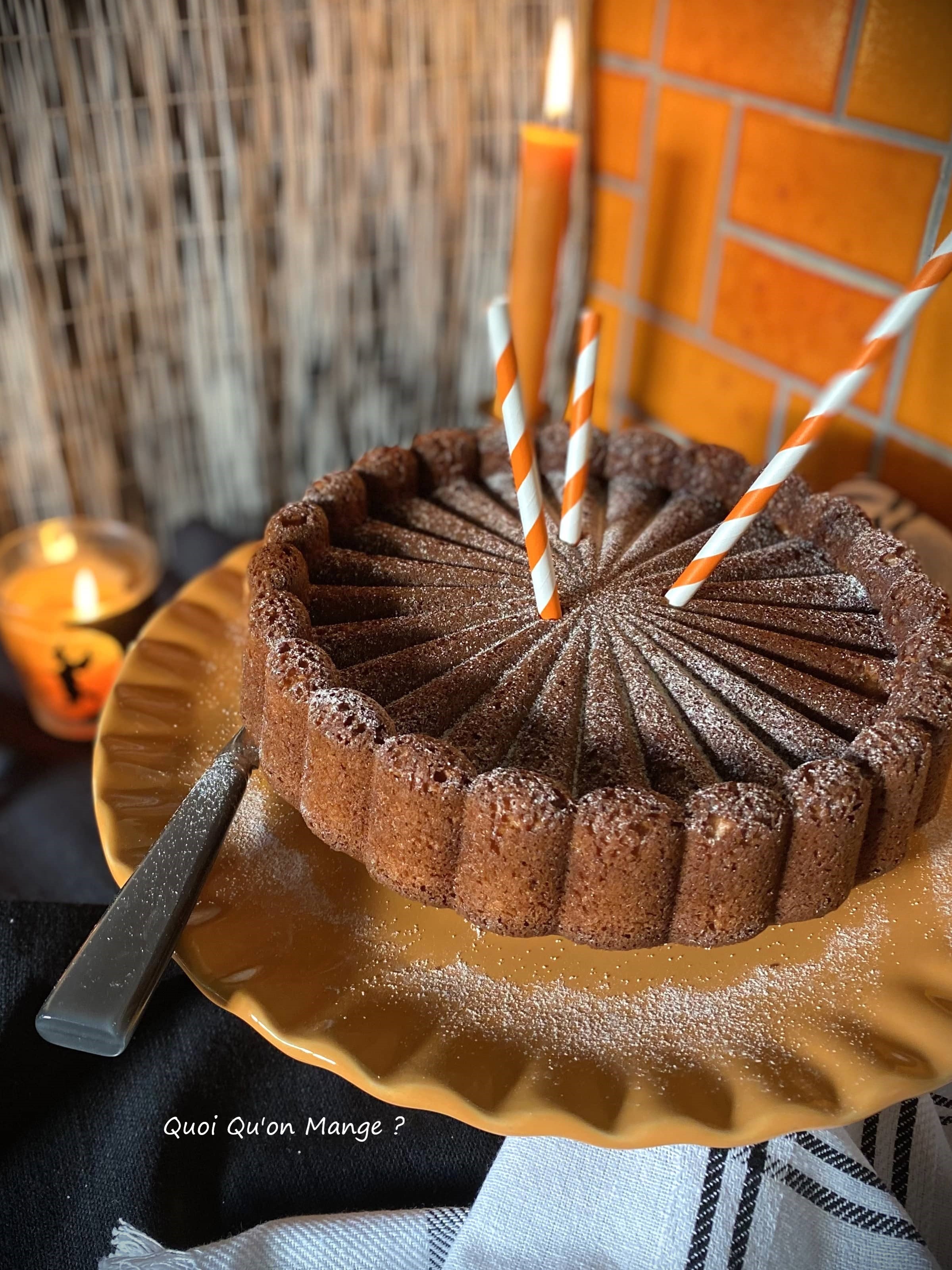 Gâteau au Yaourt, saveur Citrouille Epicée