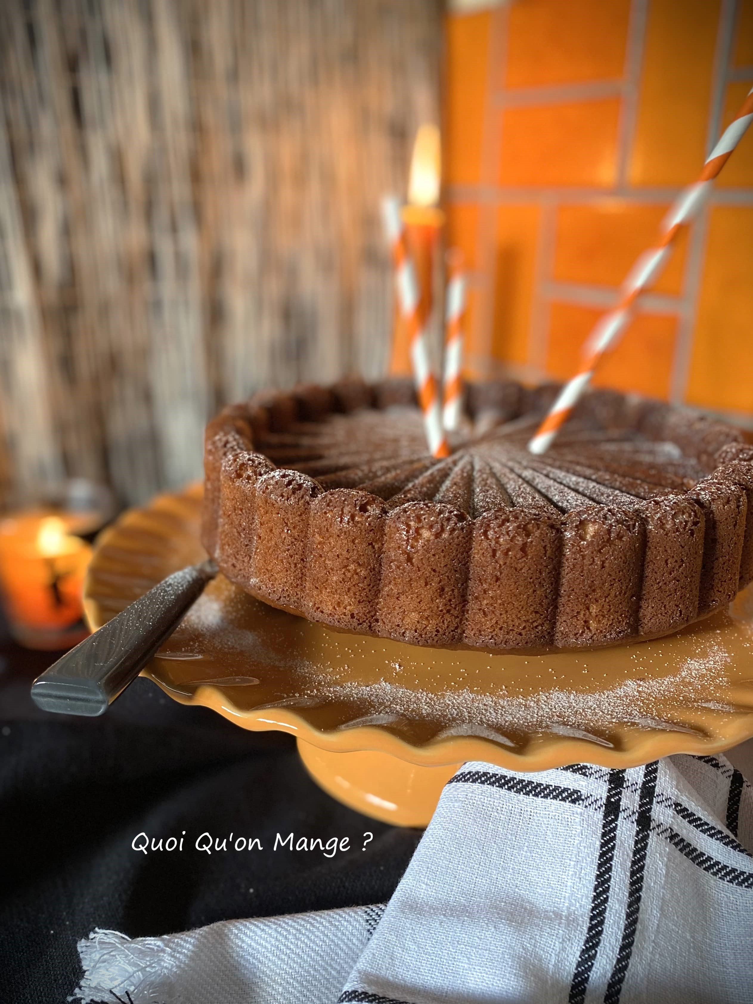 Gâteau au Yaourt, saveur Citrouille Epicée