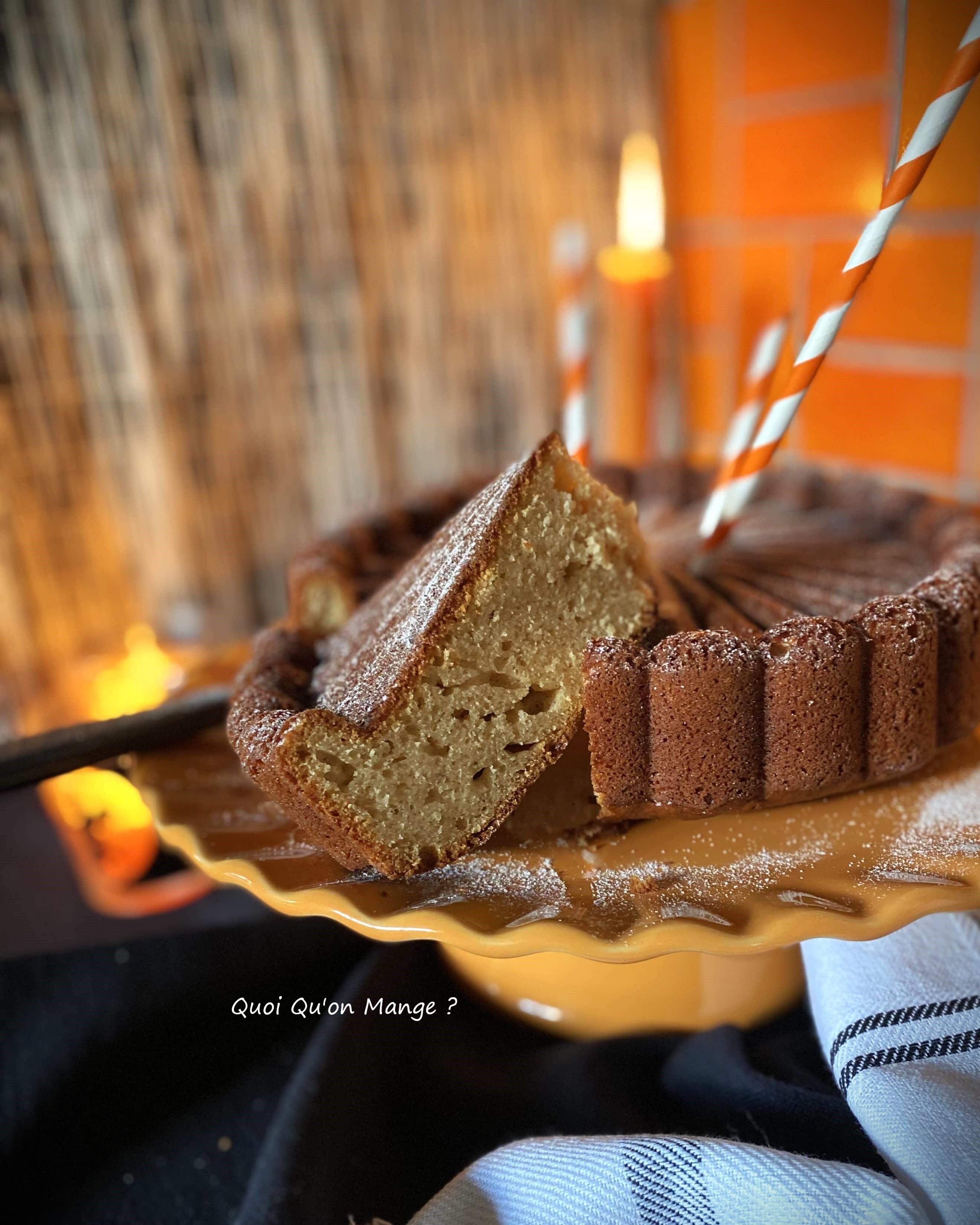 Gâteau au Yaourt, saveur Citrouille Epicée