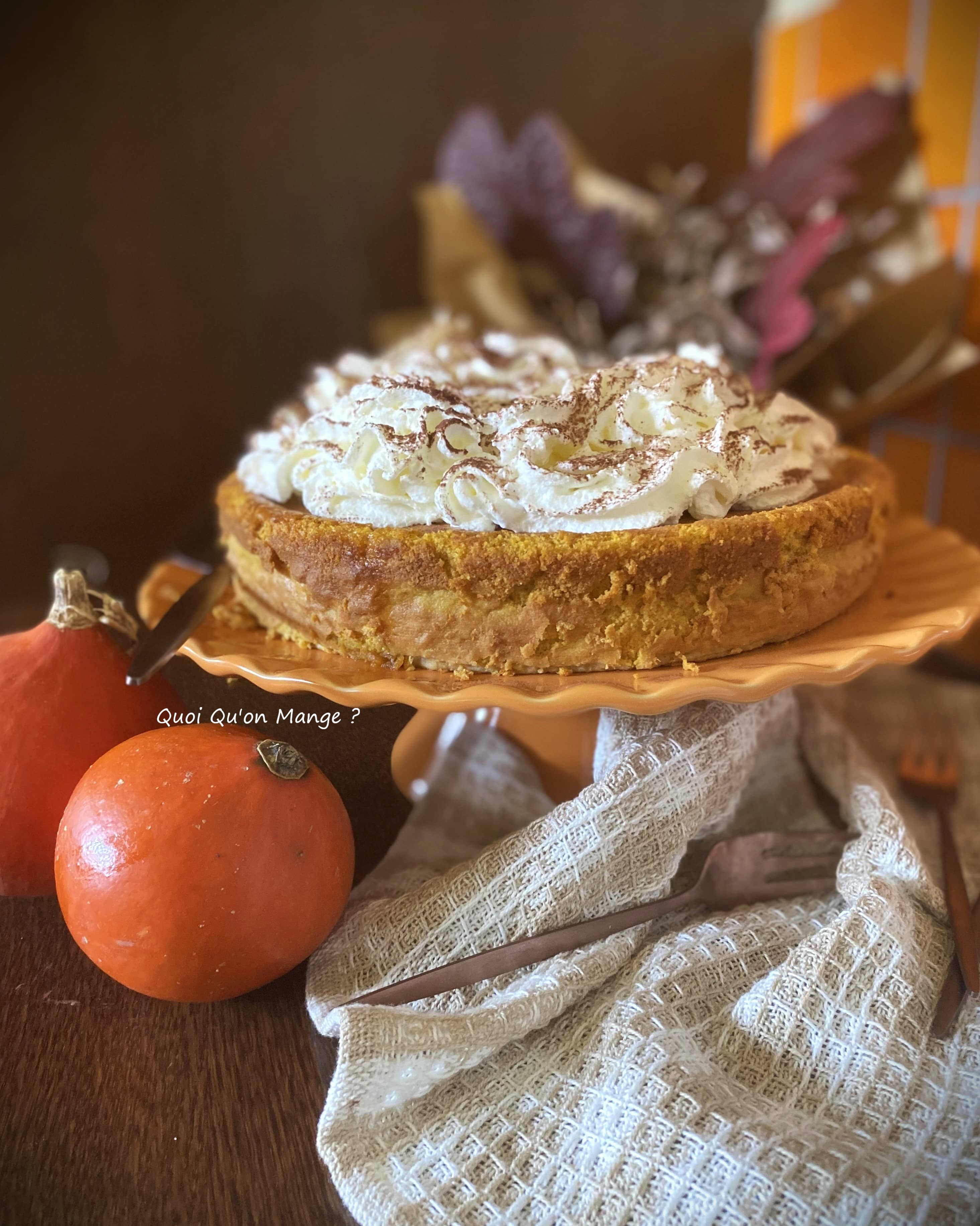 Gâteau Moelleux Epicé au Potimarron