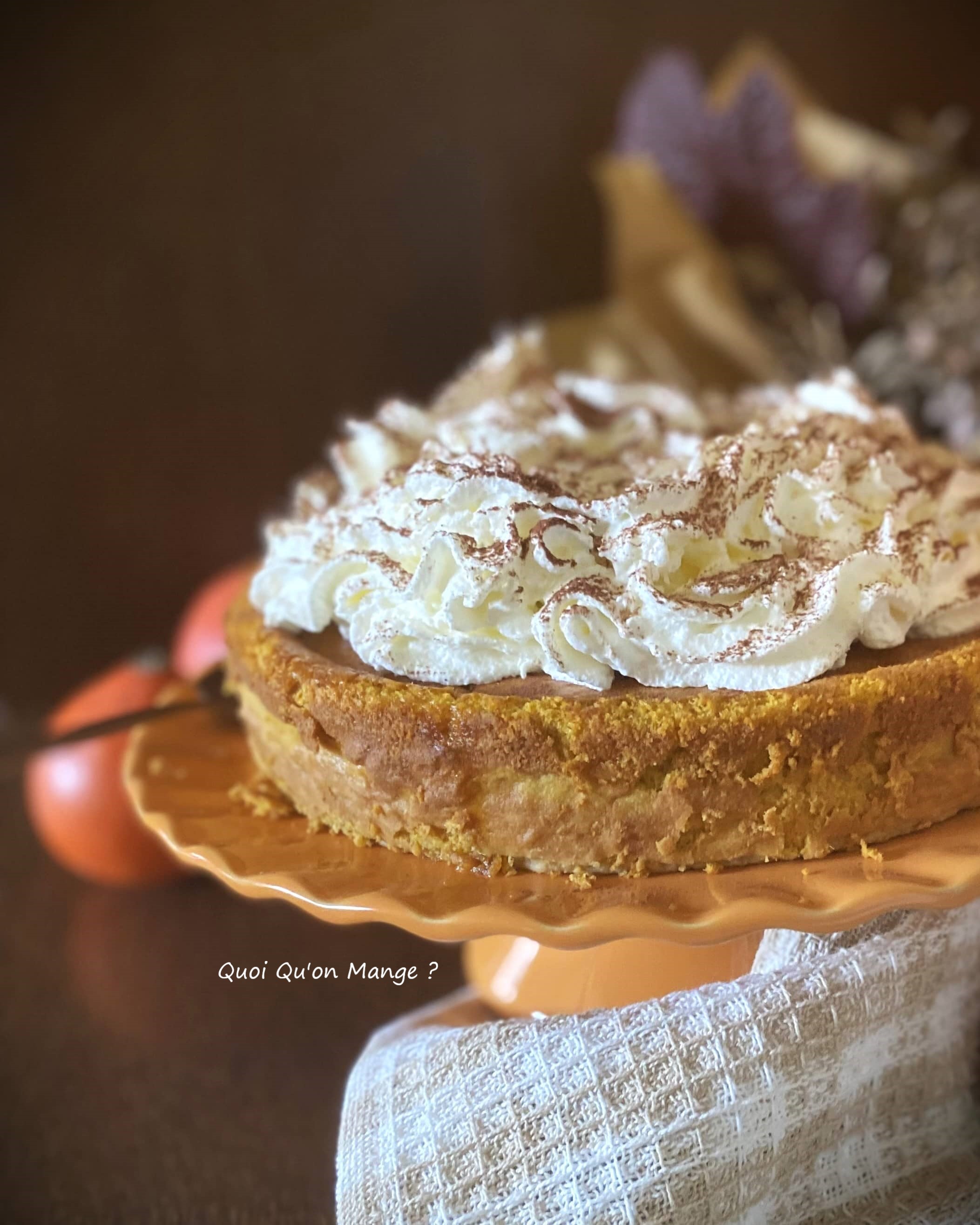 Gâteau Moelleux Epicé au Potimarron