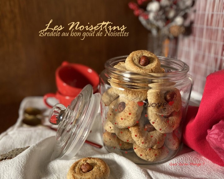Bredele – biscuits au bon goût de noisettes : les&nbsp;Noisettins