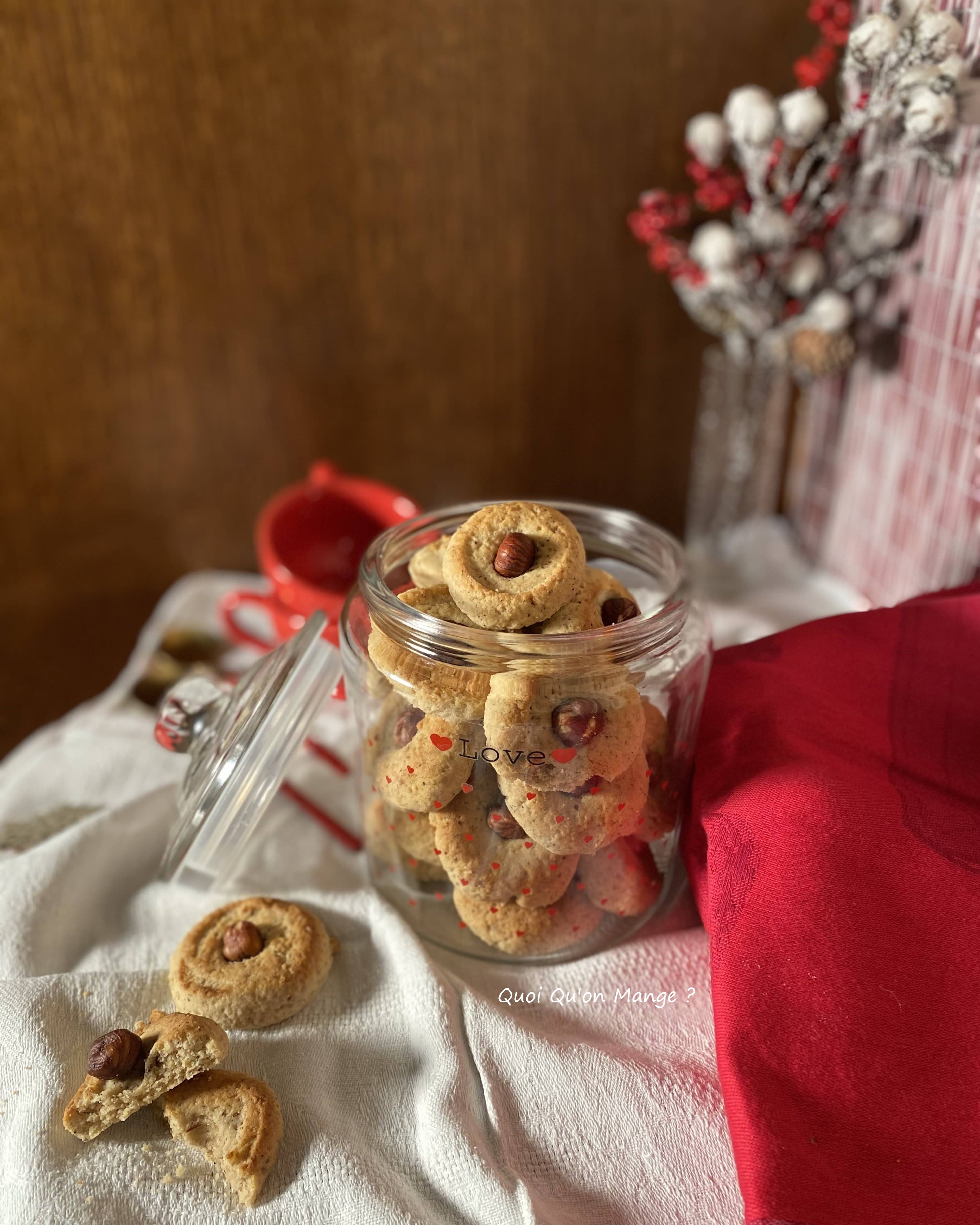 Noisettins, biscuits au bon goût de noisettes