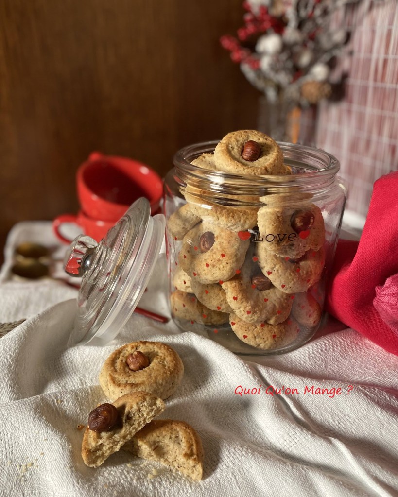 Noisettins, biscuits au bon goût de noisettes