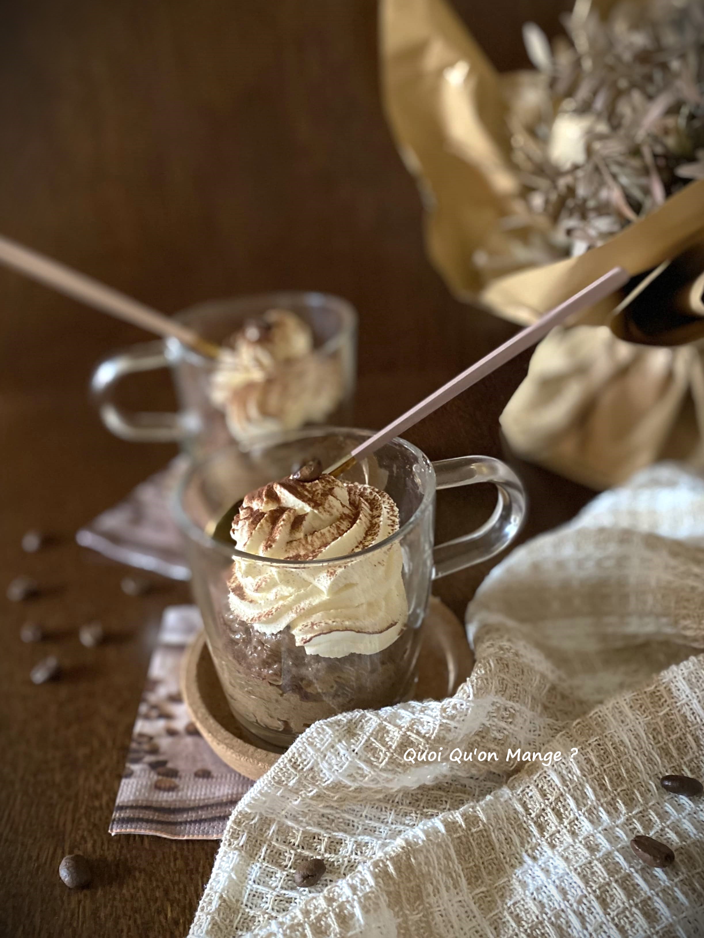 Riz au Lait comme un Cappuccino