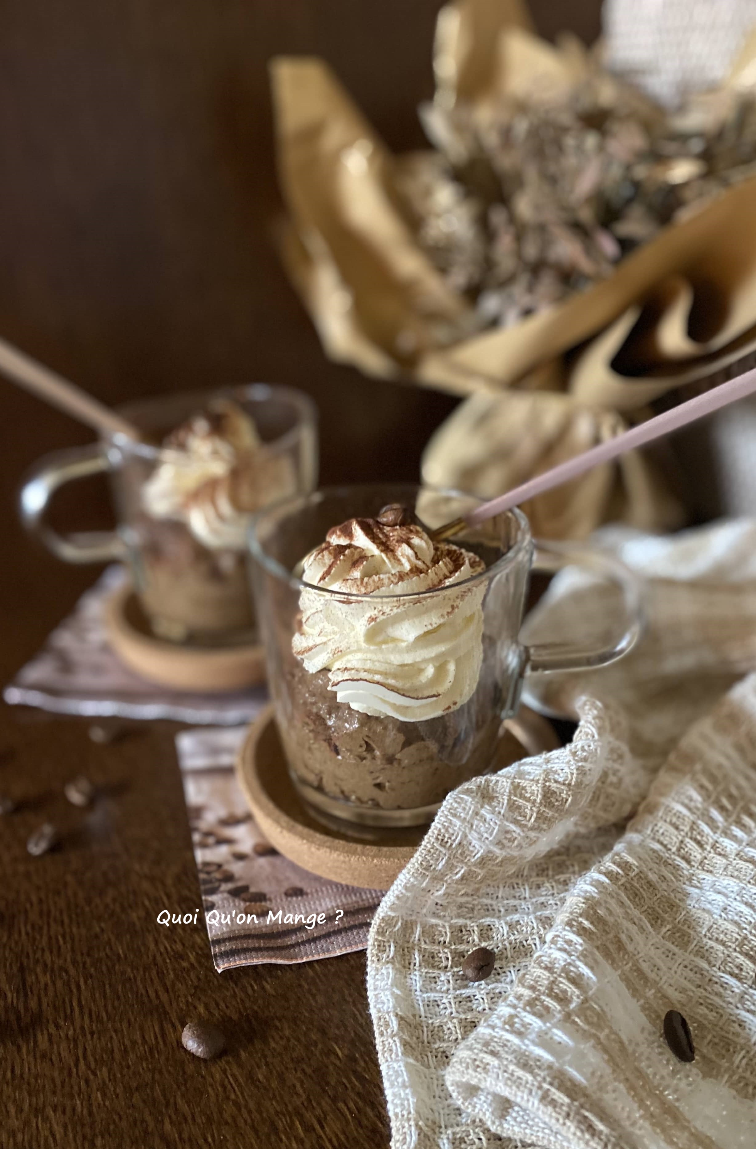Riz au Lait comme un Cappuccino