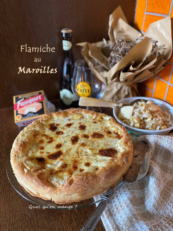 Flamiche au Maroilles – tarte ch&rsquo;ti une spécialité du&nbsp;Nord