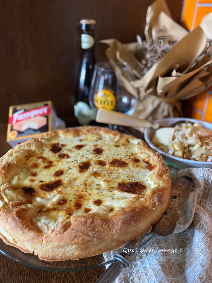 Flamiche au Maroilles