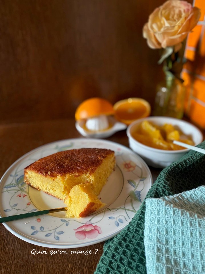 Gâteau à l'Orange de la Mère Blanc