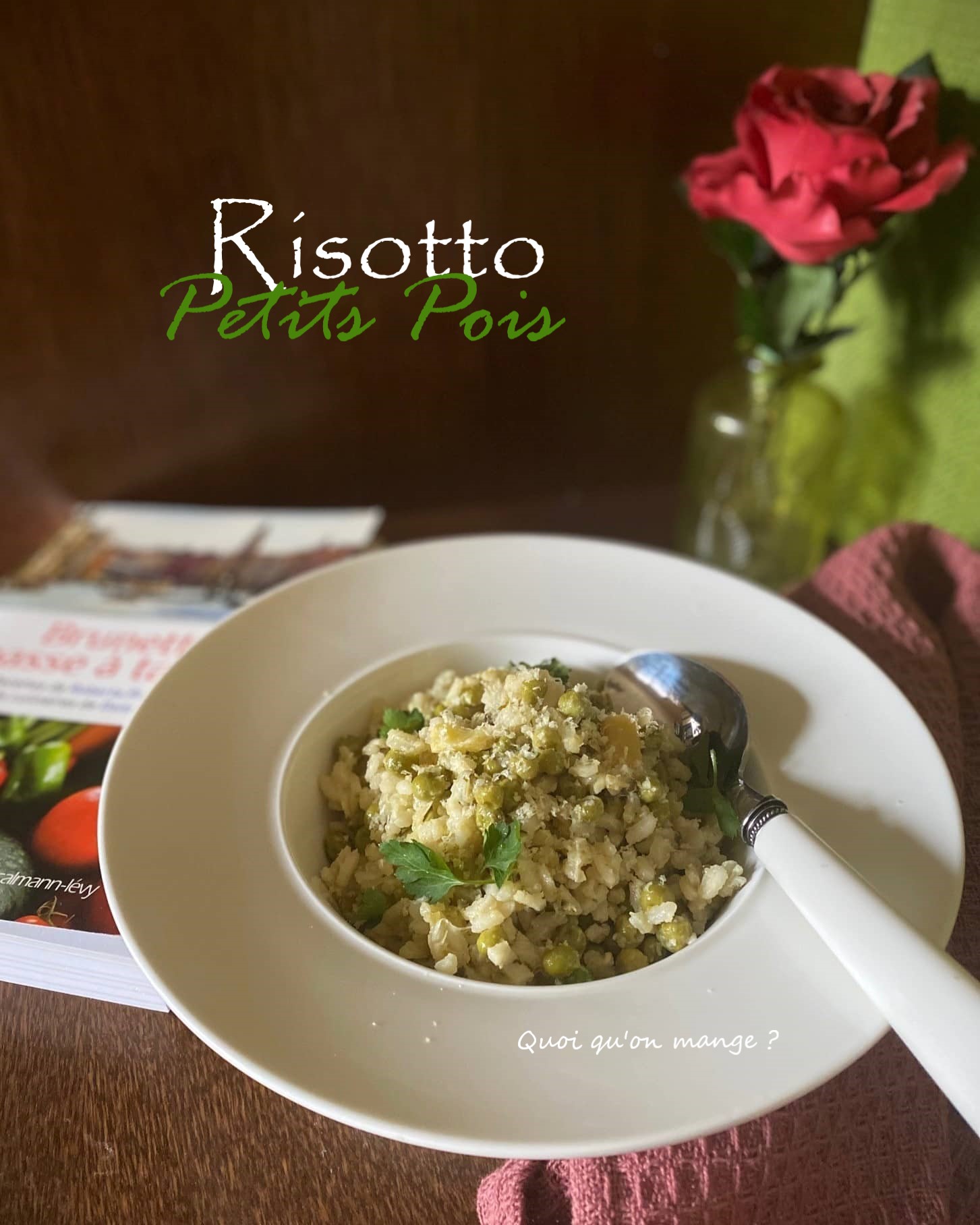 Comme à Venise un risi e bisi – ce risotto aux petits&nbsp;pois