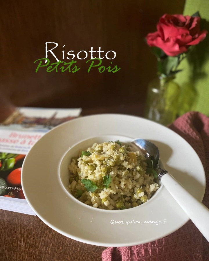 Comme à Venise un risi e bisi – ce risotto aux petits&nbsp;pois