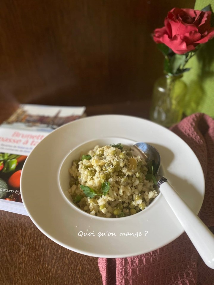Risotto aux Petits Pois